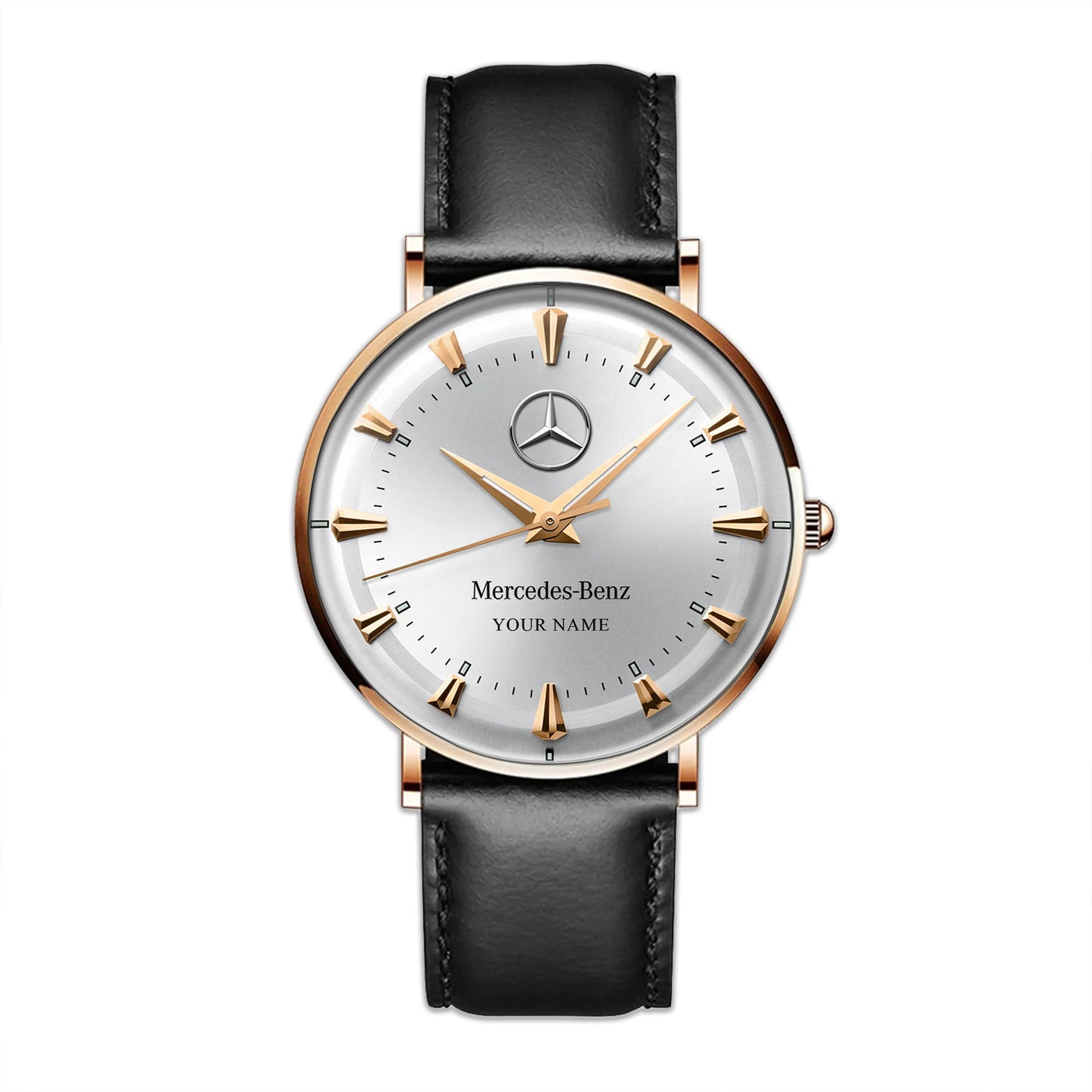 Personalized Merc Bonquest Leather Watch