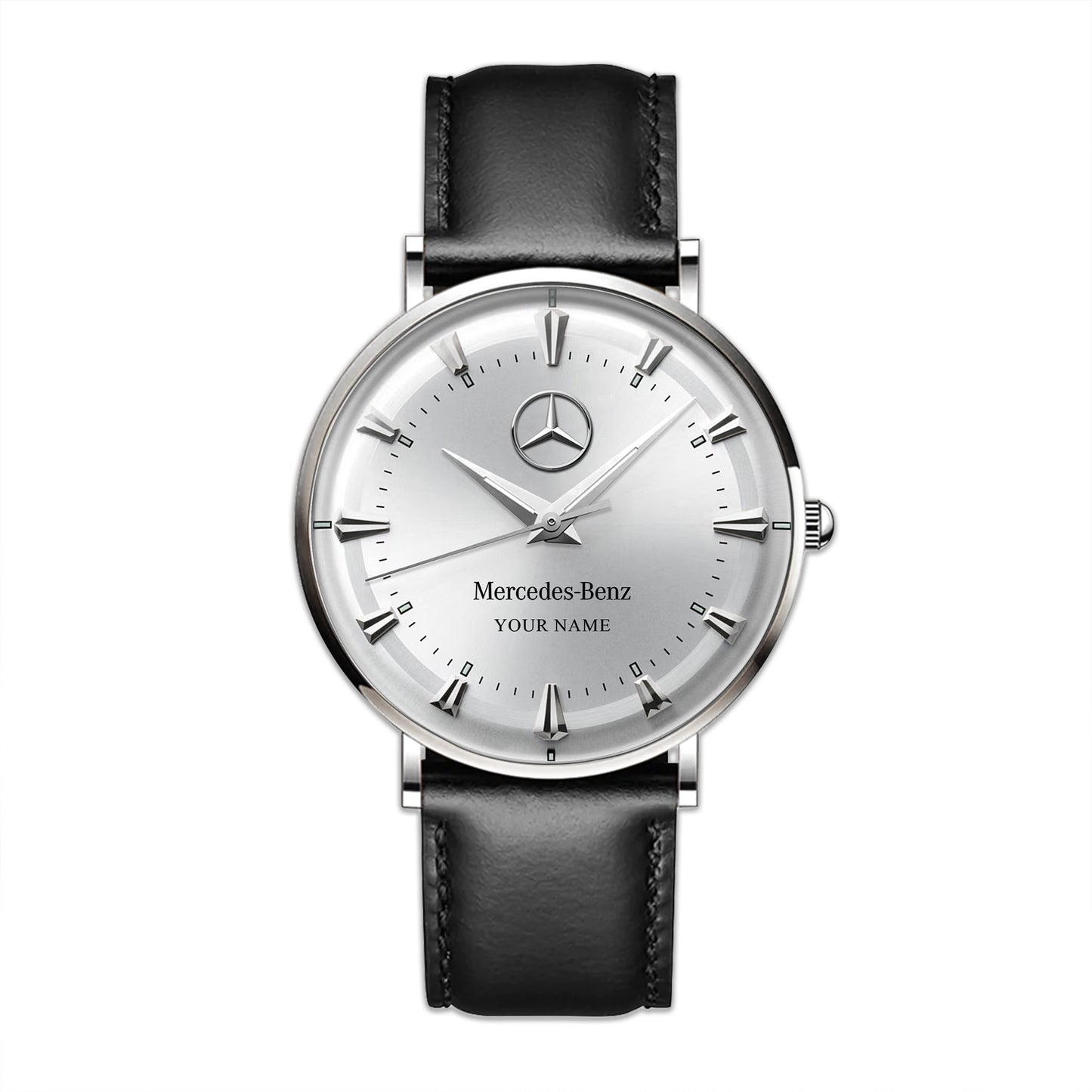 Personalized Merc Bonquest Leather Watch