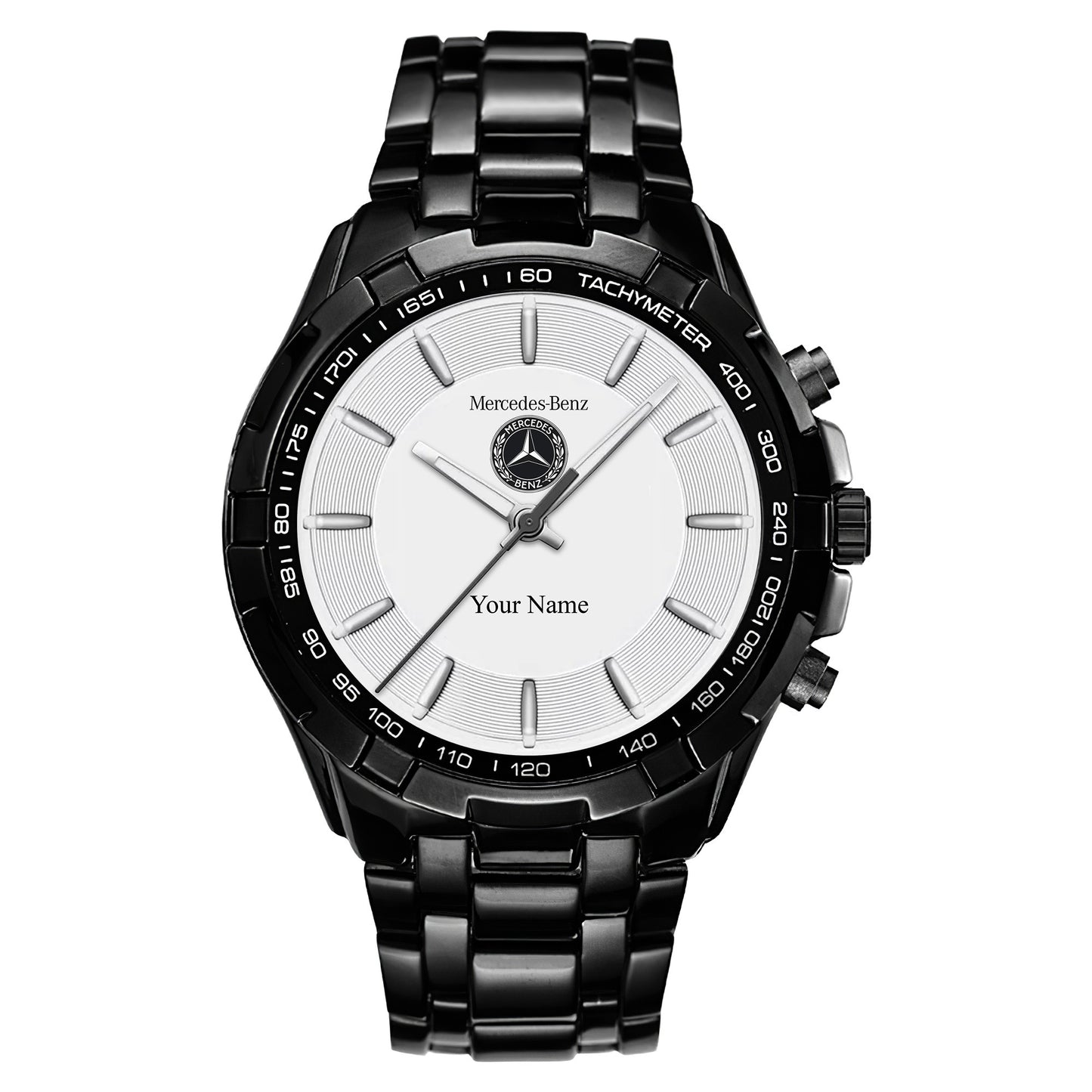 Personalized Merc Geneve Alloy Quartz Watch