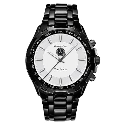 Personalized Merc Geneve Alloy Quartz Watch