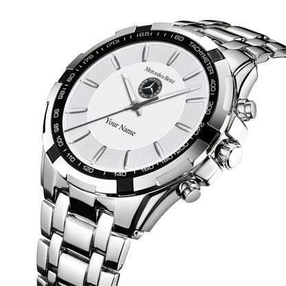 Personalized Merc Geneve Alloy Quartz Watch