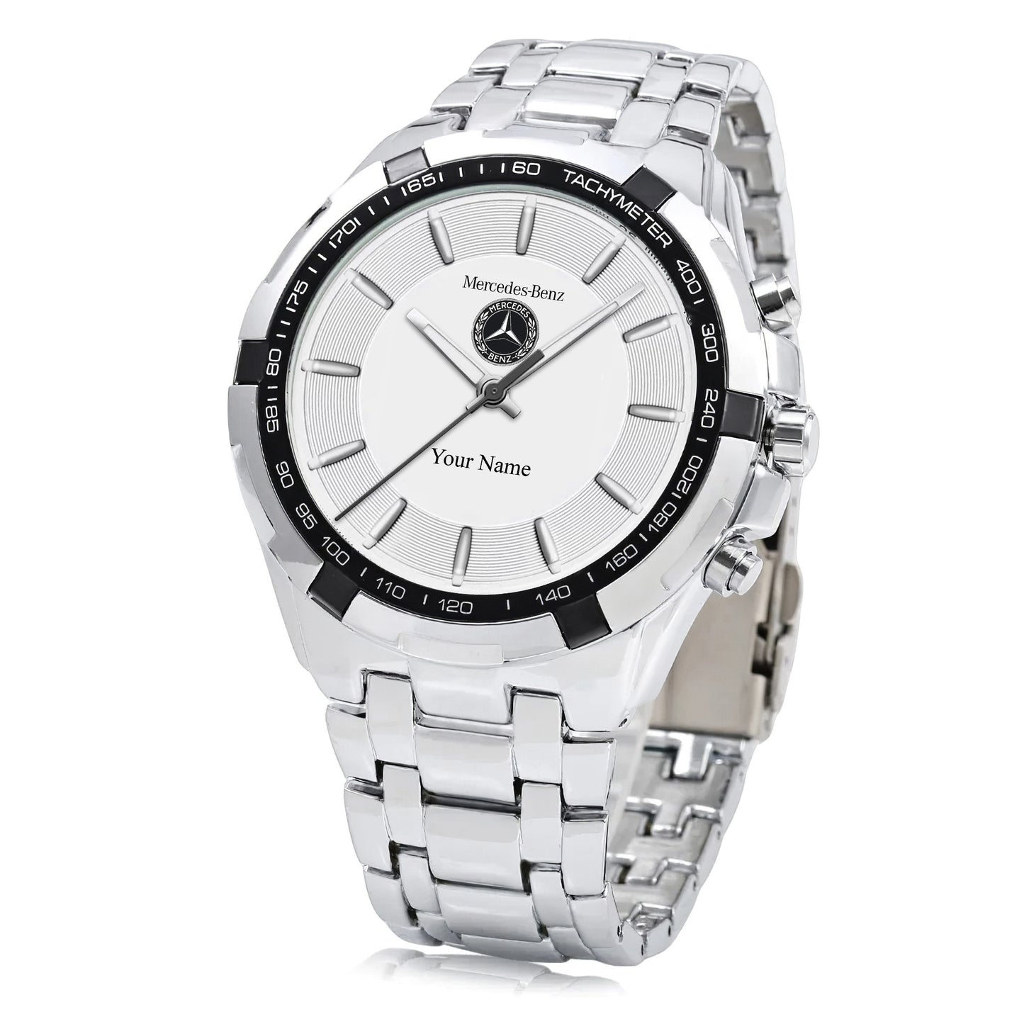 Personalized Merc Geneve Alloy Quartz Watch