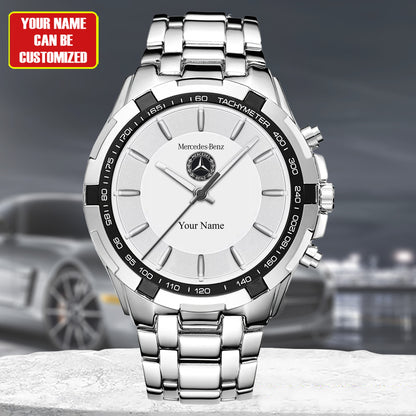 Personalized Merc Geneve Alloy Quartz Watch