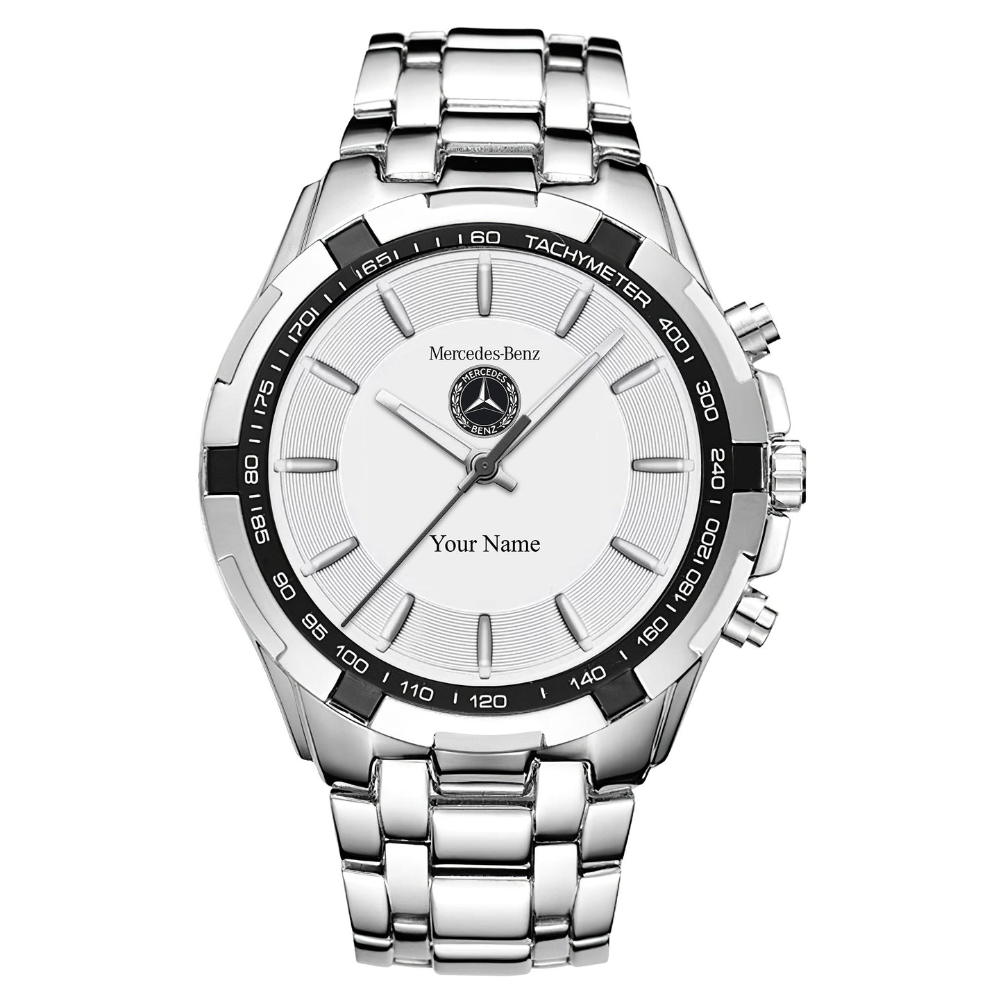 Personalized Merc Geneve Alloy Quartz Watch