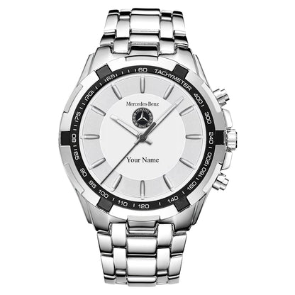 Personalized Merc Geneve Alloy Quartz Watch
