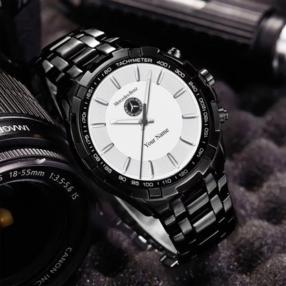 Personalized Merc Geneve Alloy Quartz Watch