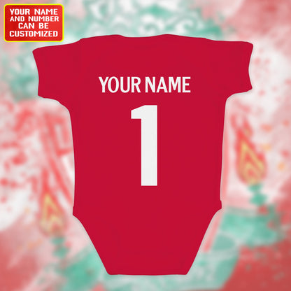 Customized Lvp Soccer Jersey , Baby Rib Bodysuit Sizes