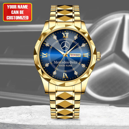 Personalized Merc Elegant Alloy Charley Watch