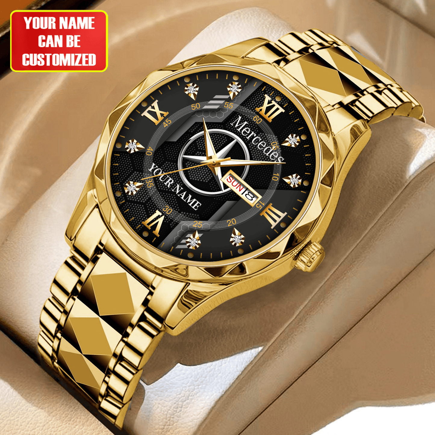Personalized Merc Sport Alloy Charley Watch