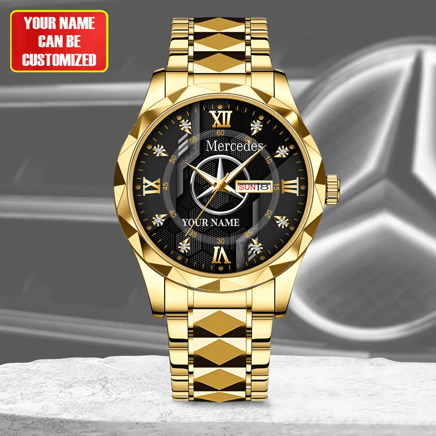 Personalized Merc Sport Alloy Charley Watch