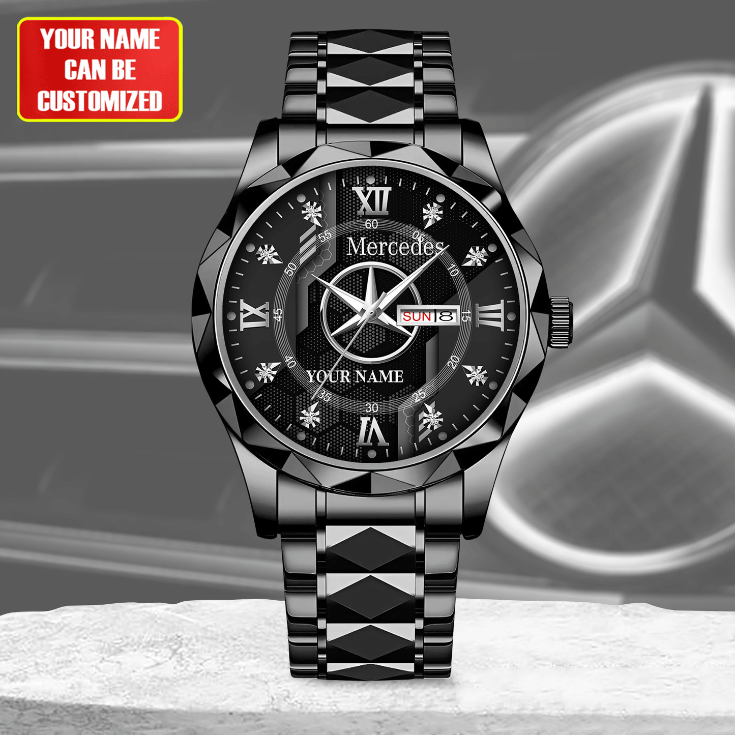 Personalized Merc Sport Alloy Charley Watch