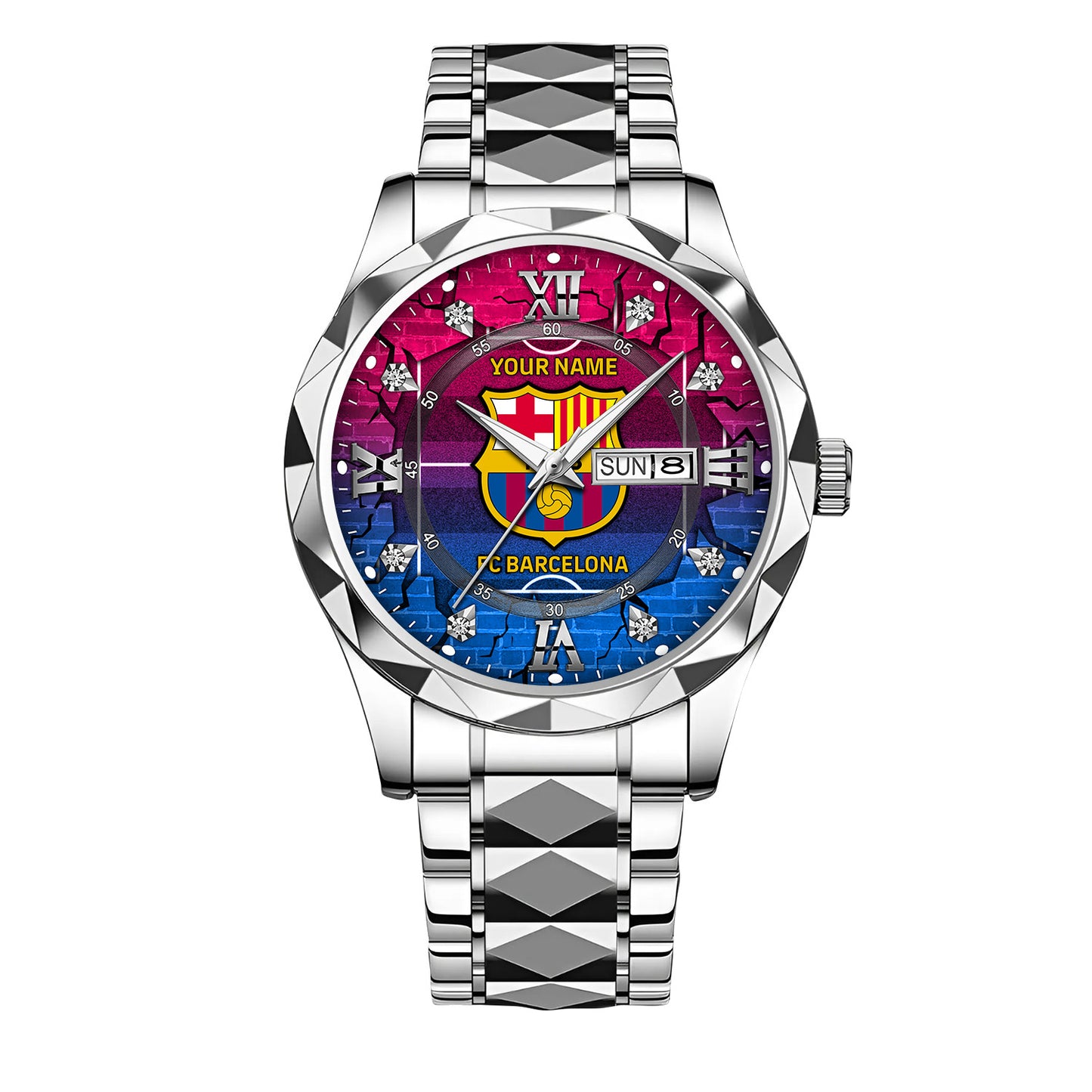 Personalized Barca Sport Alloy Charley Watch