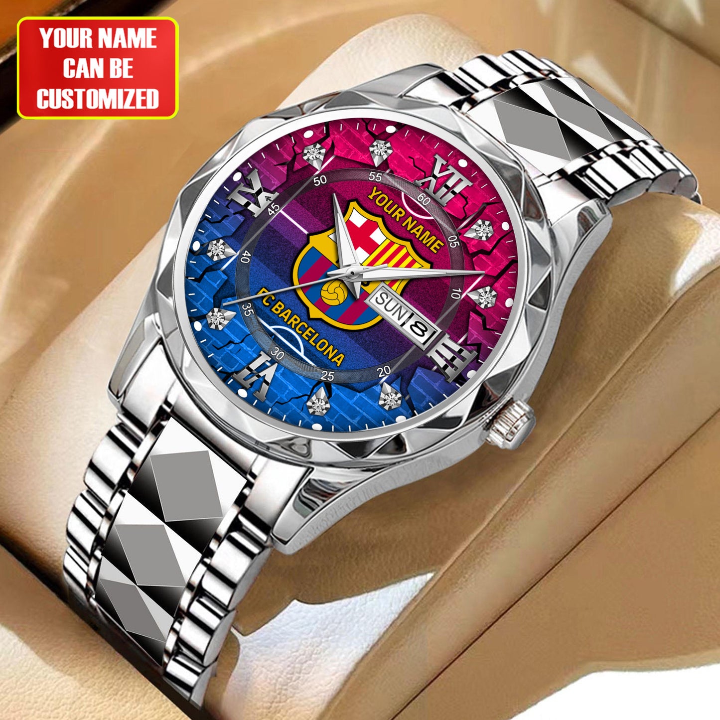 Personalized Barca Sport Alloy Charley Watch