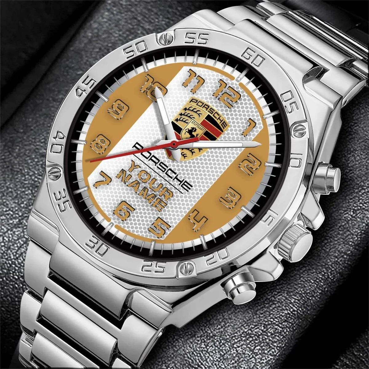 Personalized Pors Sport Luxury Dial Steel Watch V11