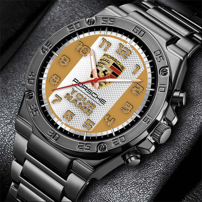 Personalized Pors Sport Luxury Dial Steel Watch V11