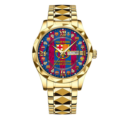 Personalized Barcelona FC Alloy Charley Watch V8