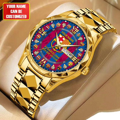 Personalized Barcelona FC Alloy Charley Watch V8