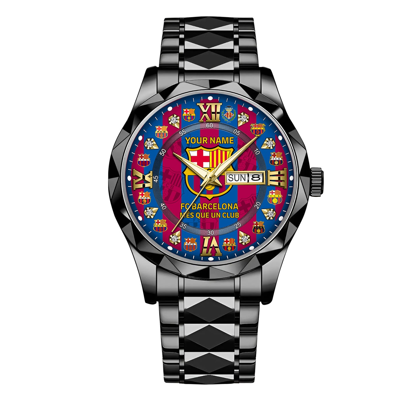 Personalized Barcelona FC Alloy Charley Watch V8
