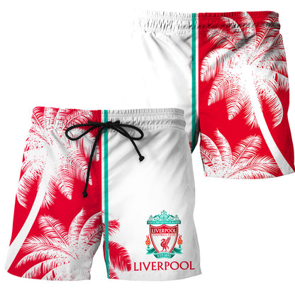 Personalized Liverpool Tropical Hawaii Shirt Beach Short