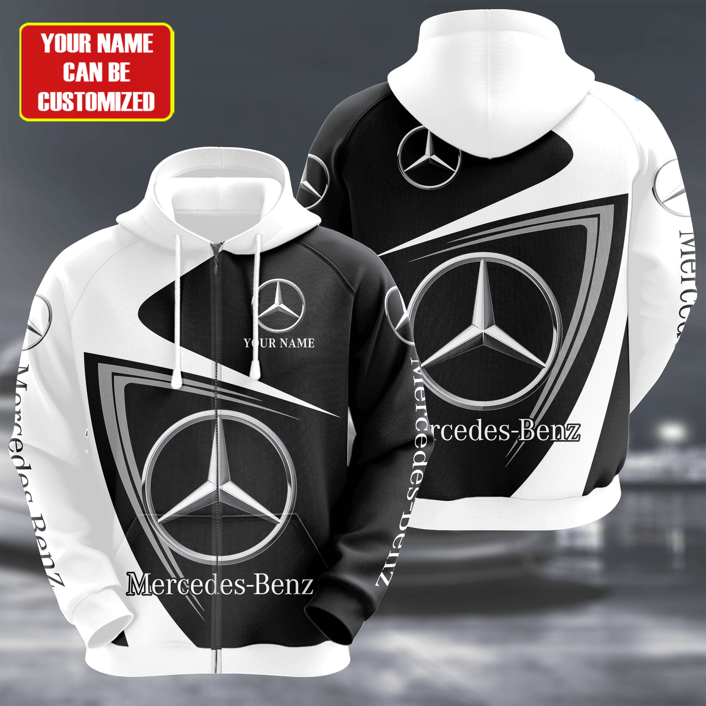 Personalized Merc 3D All over Printed Hoodie and Sweatpants set