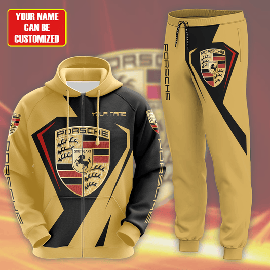 Personalized Pors Q8 3D All over Printed Hoodie and Sweatpants set