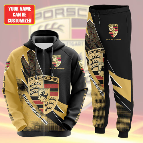 Personalized Pors Q9 3D All over Printed Hoodie and Sweatpants set