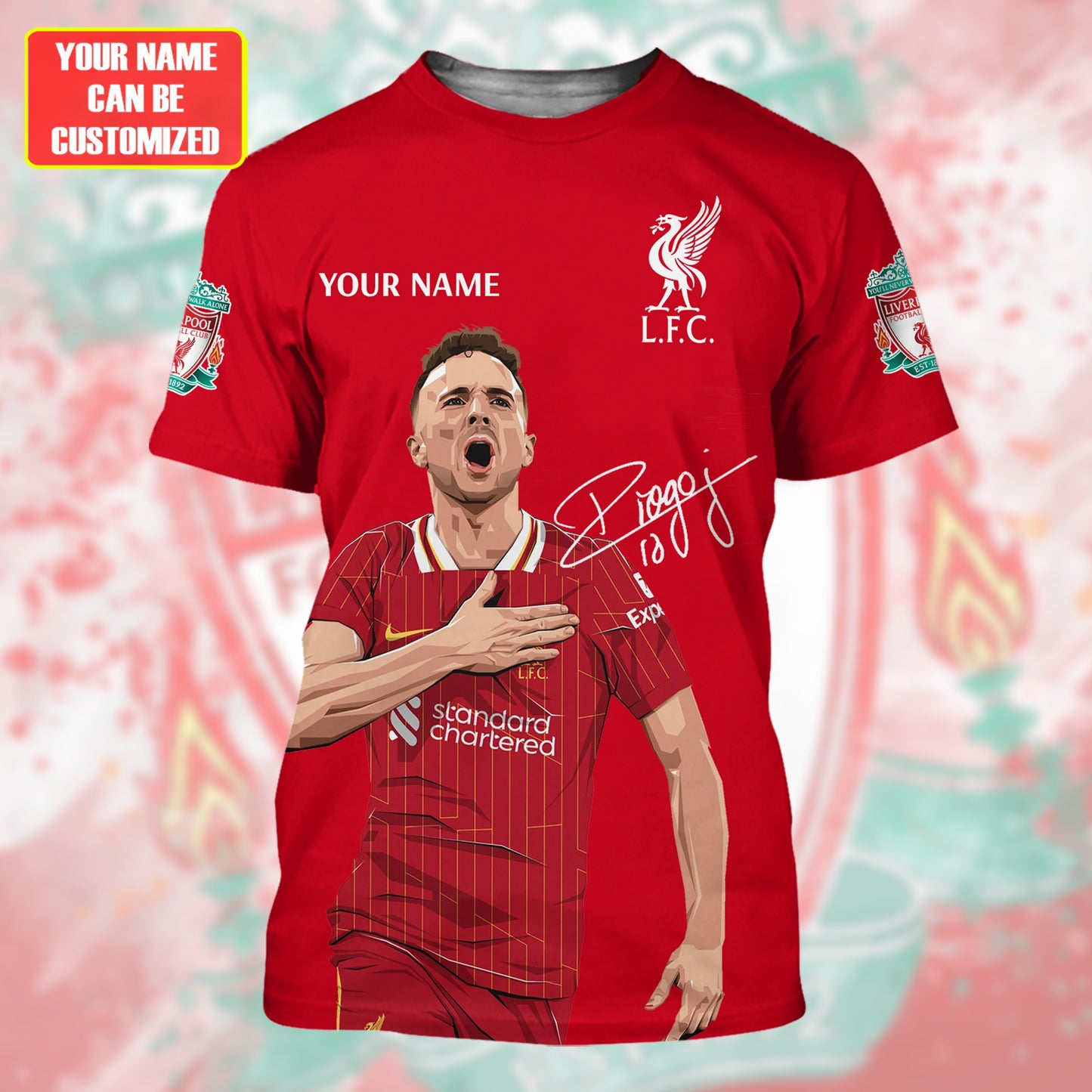 Personalized Liverpool Diogo J 3D Full Printing Set ,Liverpool Diogo J Shirt , Hoodie , Short , Polo ,hawaii