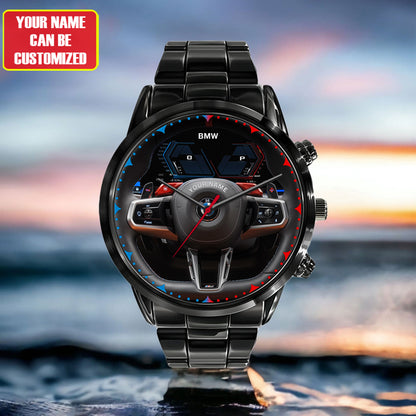 Personalized BW Cockpit Luxury Stainless Steel Watch V2