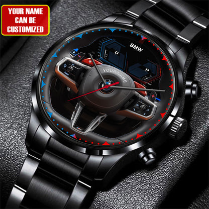 Personalized BW Cockpit Luxury Stainless Steel Watch V2