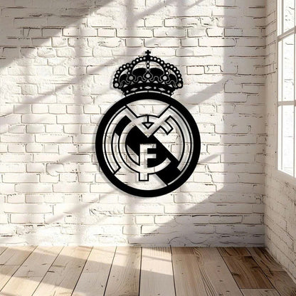 Real Metal Wall Art,Hala Madrid y nada mas Real , Metal Wall Home Decor