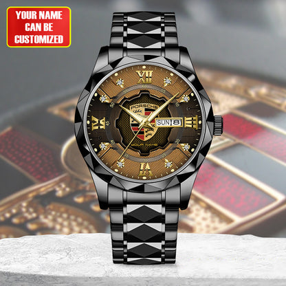 Personalized Pors Sport Luxury Alloy Charley Watch