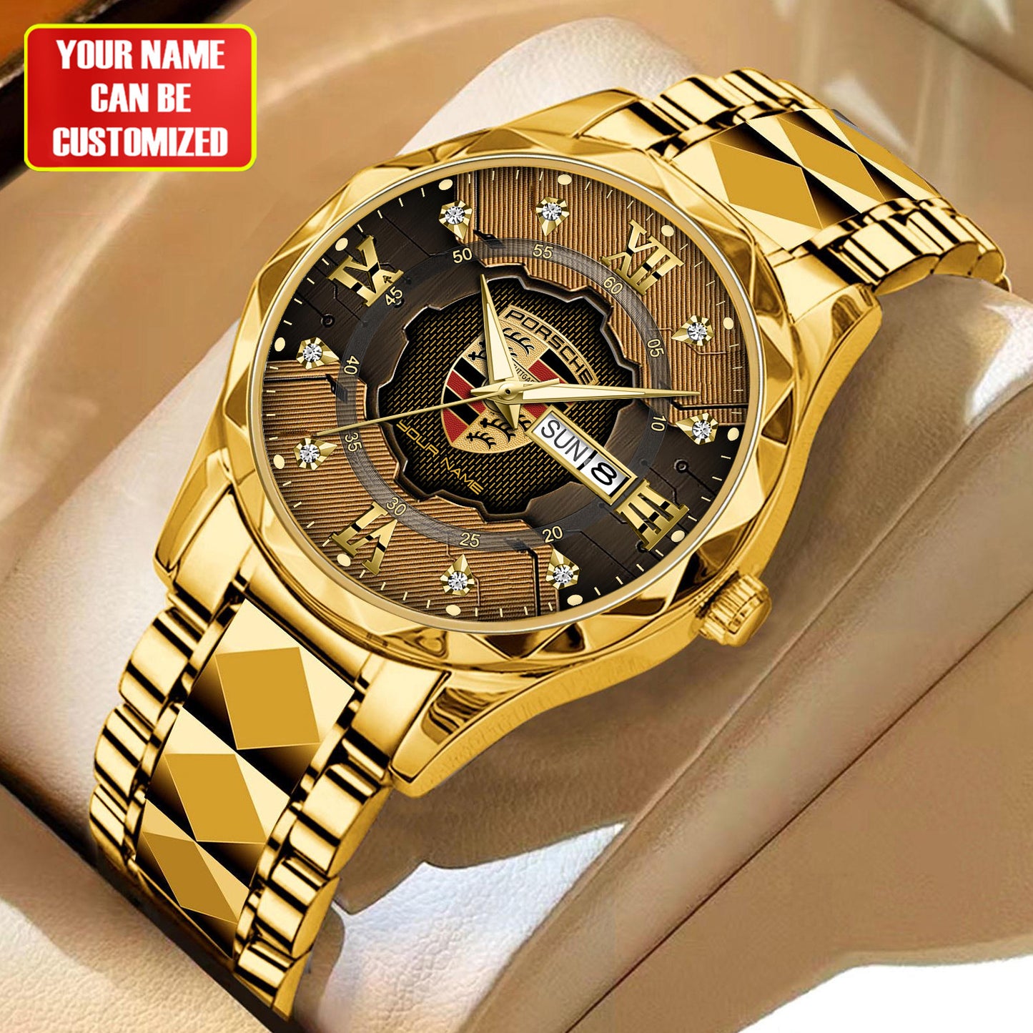 Personalized Pors Sport Luxury Alloy Charley Watch