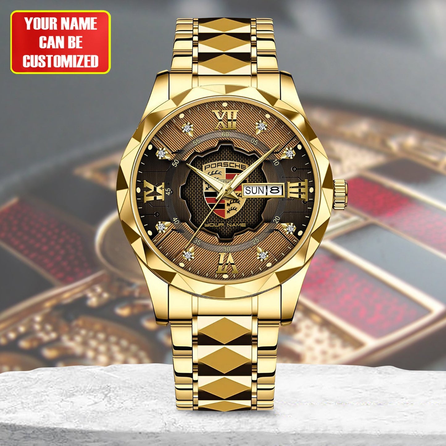 Personalized Pors Sport Luxury Alloy Charley Watch