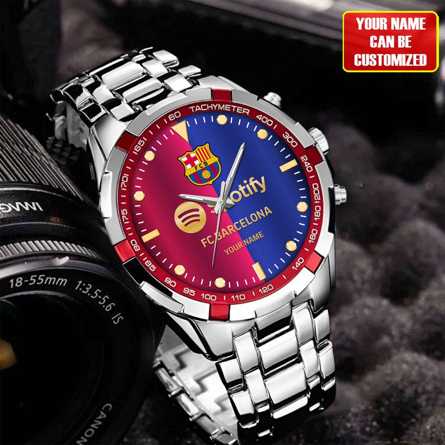 Personalized Barcelona Alloy Quartz Watch V3