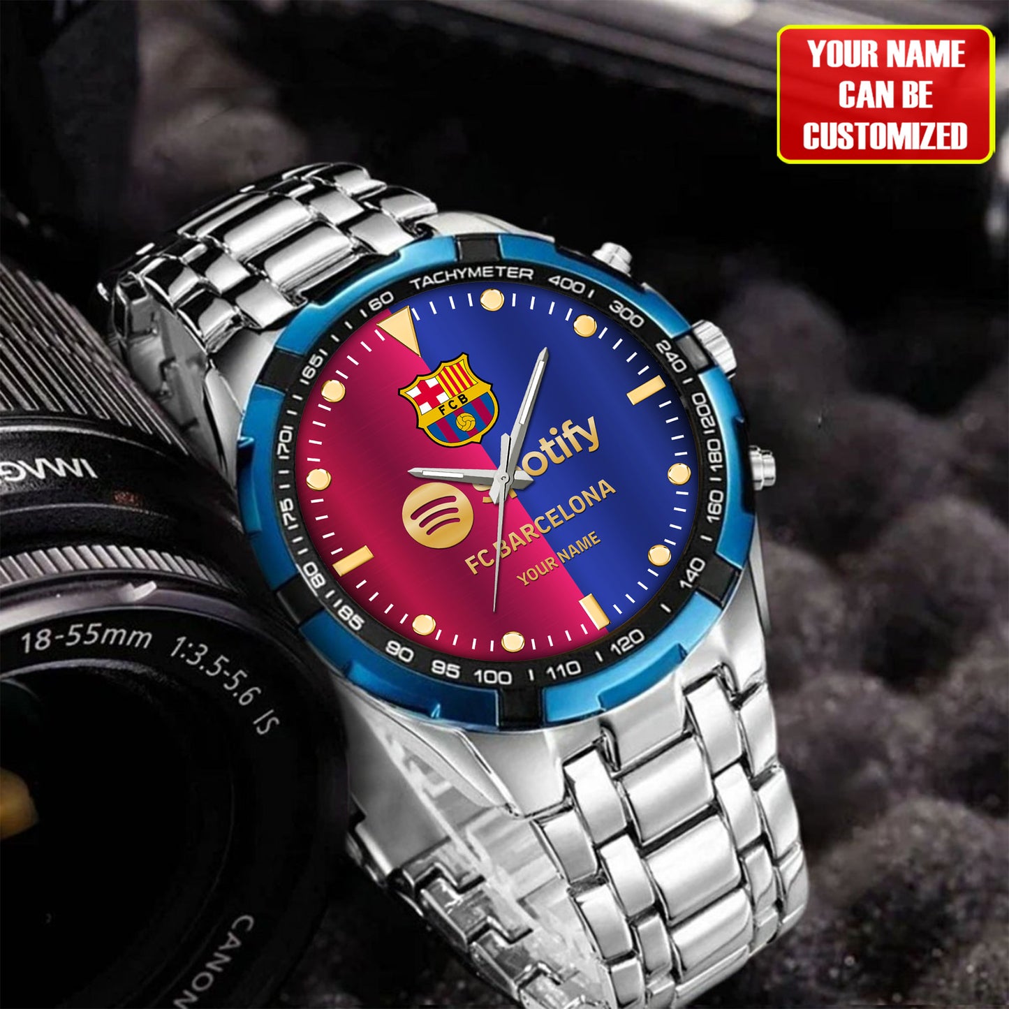 Personalized Barcelona Alloy Quartz Watch V3