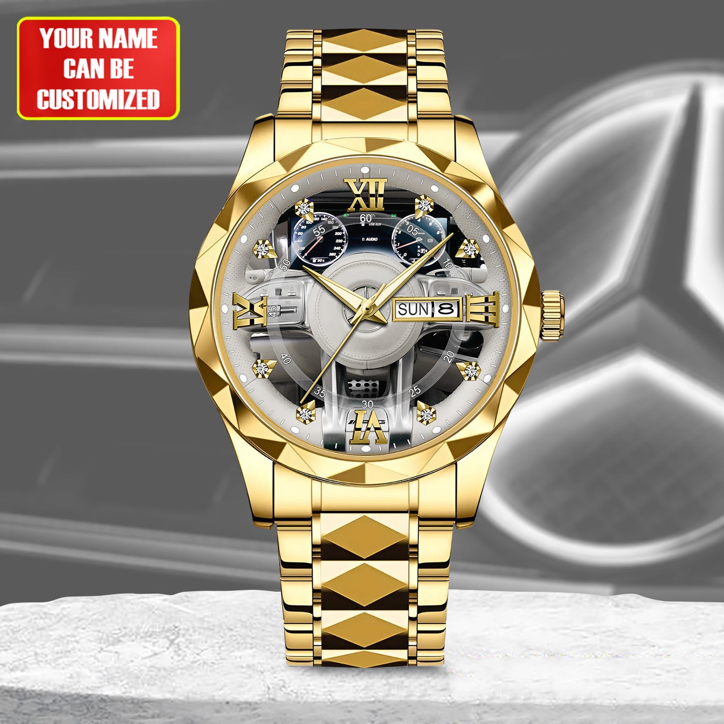 Personalized Merc G63 Sport Luxury Alloy Charley Watch