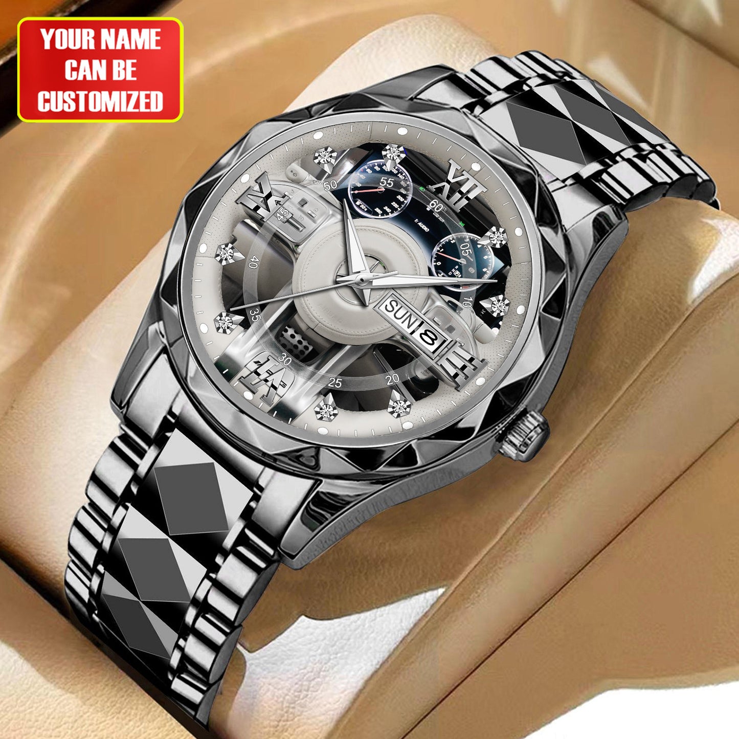 Personalized Merc G63 Sport Luxury Alloy Charley Watch