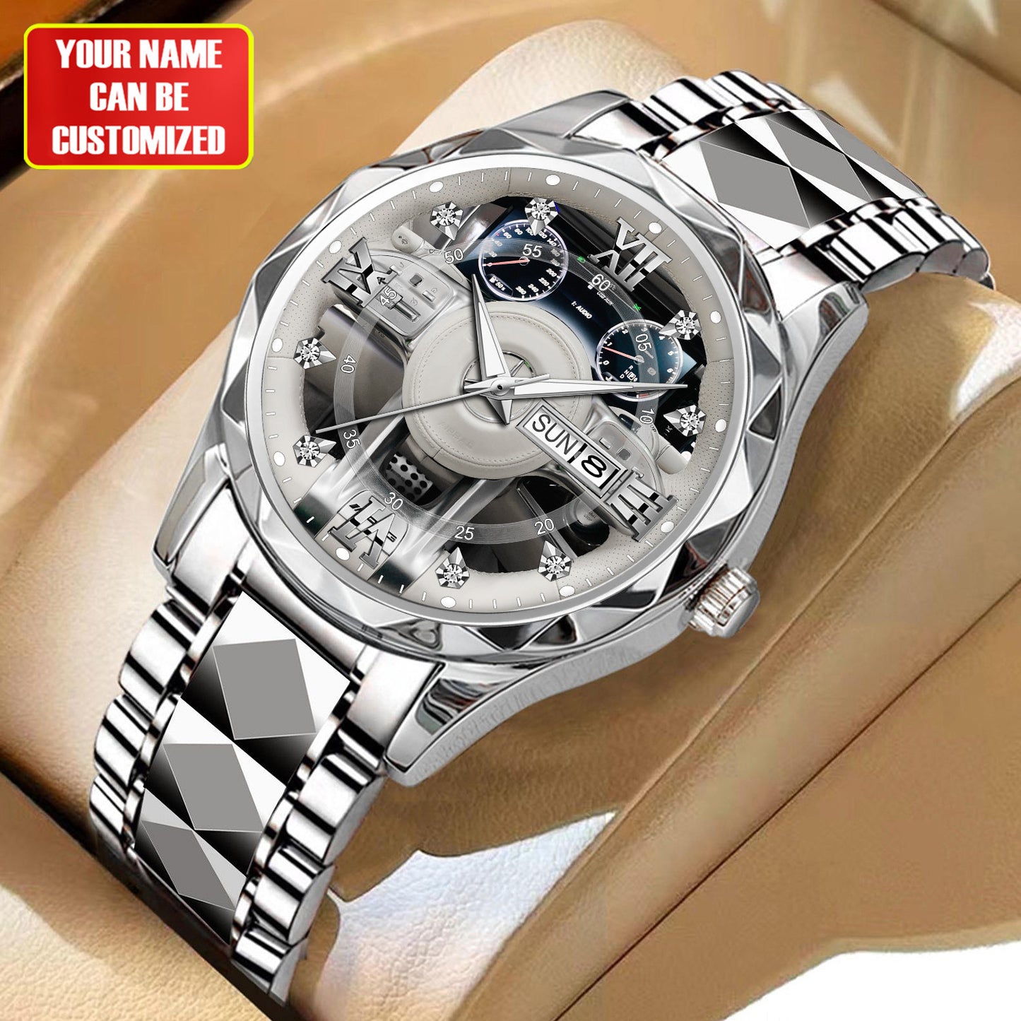 Personalized Merc G63 Sport Luxury Alloy Charley Watch