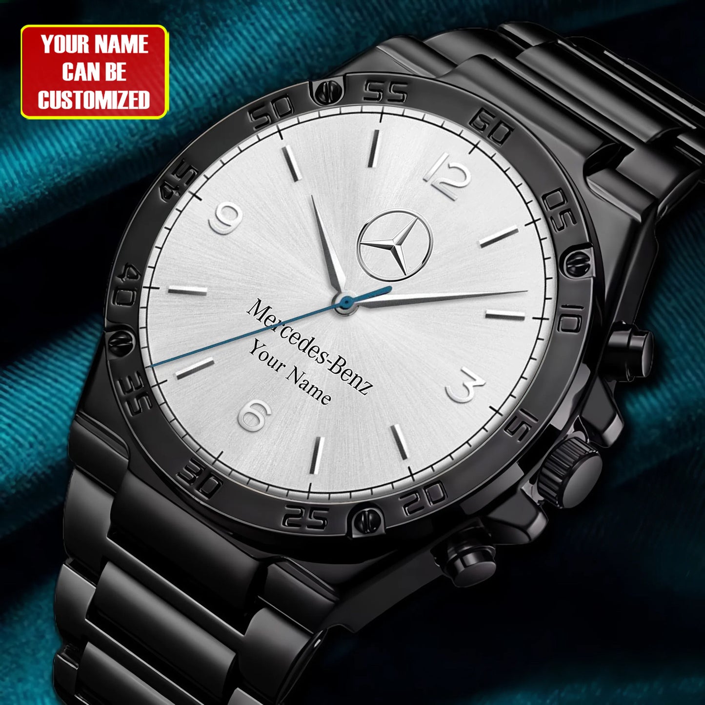 Personalized Merc Montblanc Luxury Dial Steel Watch Q280404