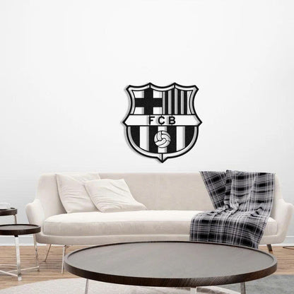 Barca Metal Wall Art, Metal Wall Home Decor , FCB Football Team