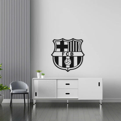 Barca Metal Wall Art, Metal Wall Home Decor , FCB Football Team