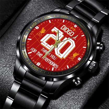 Liverpool Diogo J Luxury Stainless Steel Watch