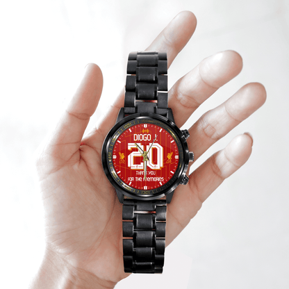 Liverpool Diogo J Luxury Stainless Steel Watch