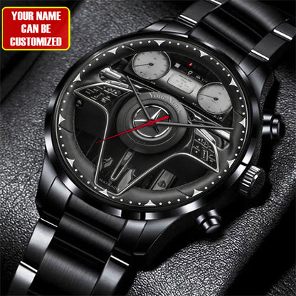 Personalized Merc MB Cockpit Luxury Stainless Steel Watch
