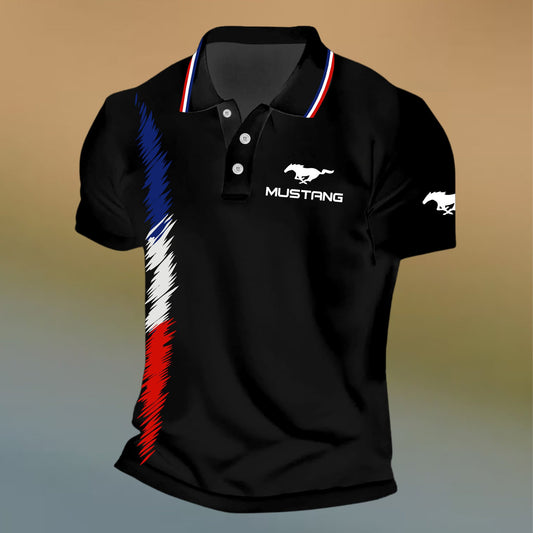 F Mustang 3D Full Printing Set , F Mustang Shirt , Zipper Polo, Hoodie , Short , Polo , hawaii