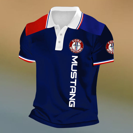 F Mustang 3D Full Printing Set , F Mustang Shirt , Zipper Polo, Hoodie , Short , Polo , hawaii V2