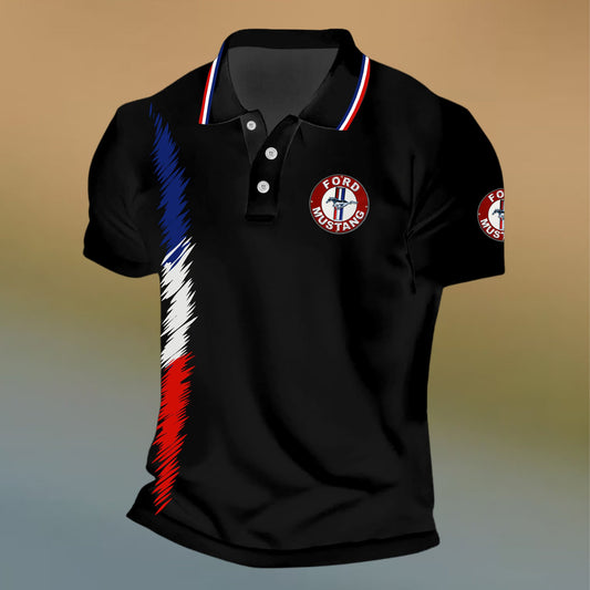 F Mustang 3D Full Printing Set , F Mustang Shirt , Zipper Polo, Hoodie , Short , Polo , hawaii V3