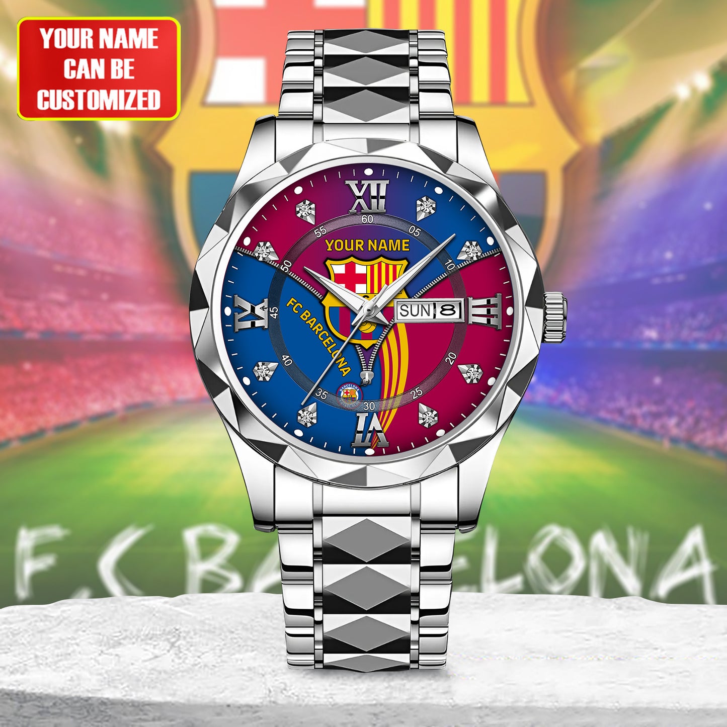 Personalized Barcelona FC Alloy Charley Watch V9