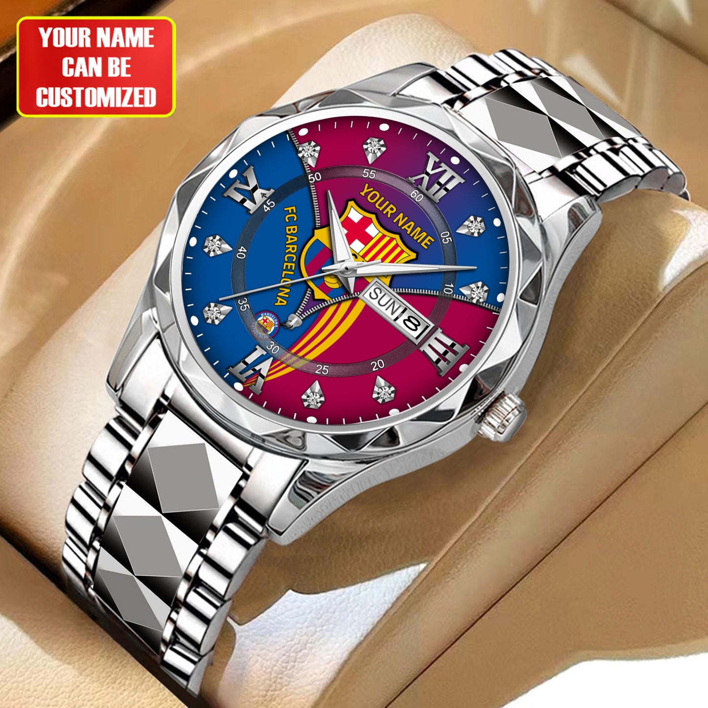 Personalized Barcelona FC Alloy Charley Watch V9