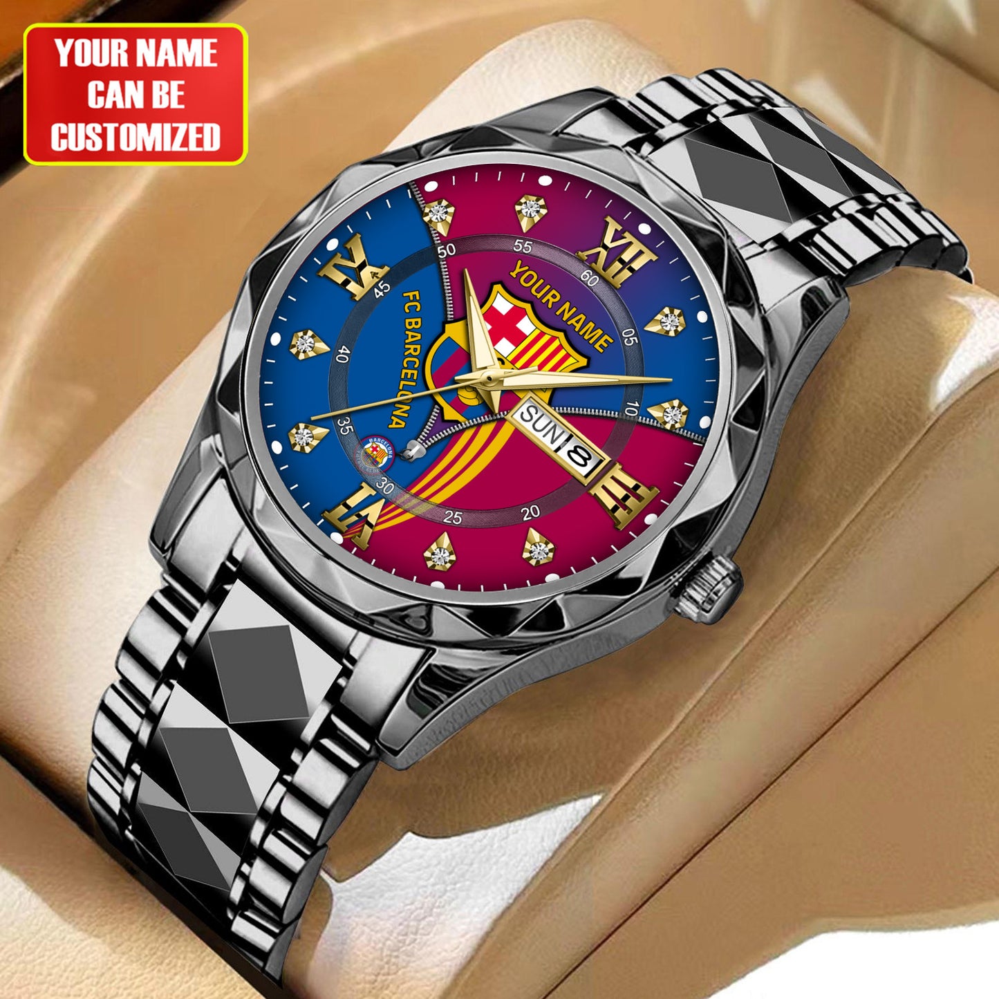 Personalized Barcelona FC Alloy Charley Watch V9